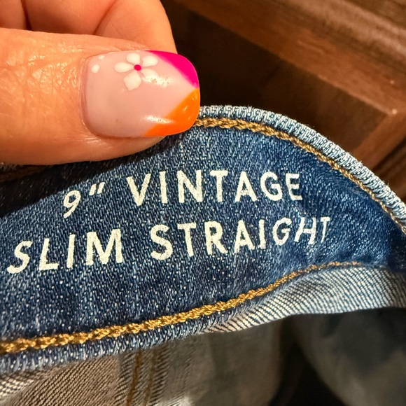 J. Crew Classic Blue Straight Leg Jeans - Picture 5 of 12